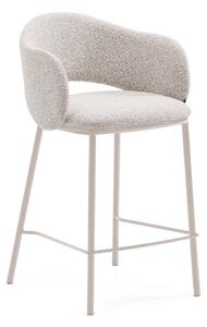 Barska stolica boje slonovače (visine sjedala 65 cm) Maina – Kave Home