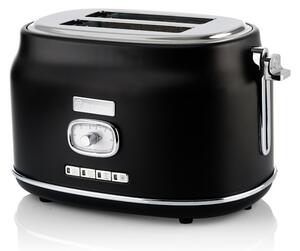 TOSTER WESTINGHOUSE RETRO BLACK 2 SLICE WKTTB857BK