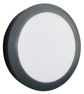 PLAFONJERA LED SLIM ROUND DARK GREY D300 24W 1800LM 4000K 10506