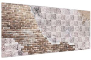 Slika - Zid od cigli (120x50 cm)
