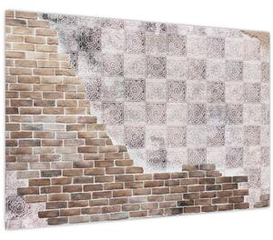 Slika - Zid od cigli (90x60 cm)