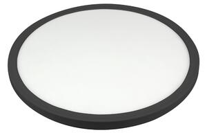 PLAFONJERA LED MAYA D293 24W 2690LM 3000/4000/6500K IP 54 BLACK PP 10876