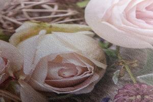 Slika svečana cvjetna kompozicija ruža