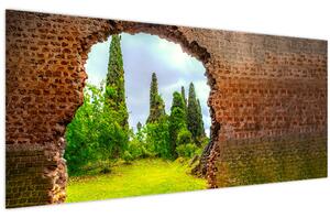Slika - Rajski vrt (120x50 cm)