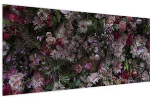 Slika - Cvjetni zid (120x50 cm)