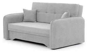 Svijetlo siva sklopiva/s prostorom za odlaganje sofa od šenila 155 cm Laine – ELTAP