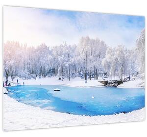 Slika - Ledeno jezero (70x50 cm)