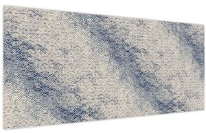 Slika - Valoviti uzorak (120x50 cm)