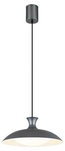 Globo LED viseća svjetiljka Rocha (Ø x V: 40 x 150 cm, Siva)