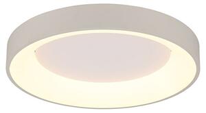 Globo Okrugla stropna LED svjetiljka Gallegos (48 W, Ø x V: 50 cm x 85 mm, Bež)