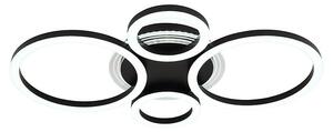 Globo LED stropna svjetiljka (50 W, D x Š x V: 530 x 355 x 61 mm, Crna)