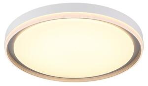 Globo Okrugla stropna LED svjetiljka Janice (48 W, Ø x V: 500 x 80 mm, Bijela)