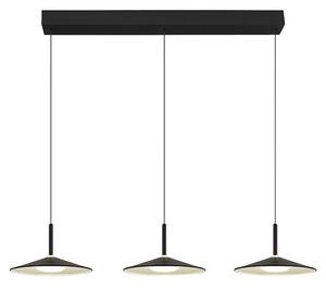 Globo LED viseća svjetiljka Lampone (24 W, Crna, Neutralno bijelo)