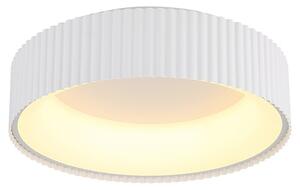 Globo Okrugla stropna LED svjetiljka Kemp (45 W, Ø x V: 460 x 130 mm, Bijela, Topla bijela)