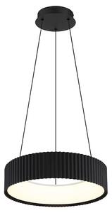Globo Okrugla viseća svjetiljka Kemp (45 W, Ø x V: 460 x 1.200 mm, Crna)