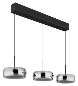 Globo LED viseća svjetiljka Livion (30 W, Crna, D x Š x V: 850 x 200 x 1.200 mm)