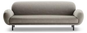Siva sofa od bouclé tkanine 208 cm Poppy – Micadoni