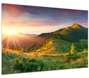 Slika - Ljetni krajolik (90x60 cm)