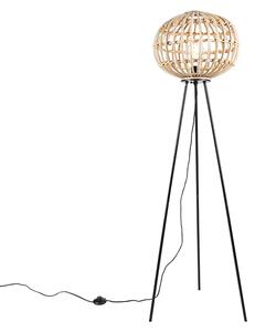 Podna svjetiljka od seoskog bambusa - Canna