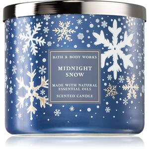 Bath & Body Works Midnight Snow mirisna svijeća 411 g
