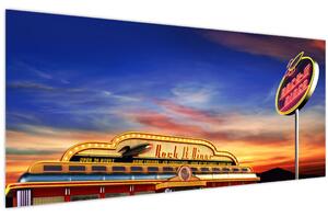Slika - Večernji bar (120x50 cm)