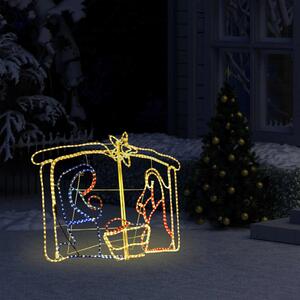 VidaXL Ukrasne božićne jaslice s 240 LED žarulja 116 x 41 x 87 cm