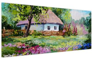 Slika - Vikendica (120x50 cm)