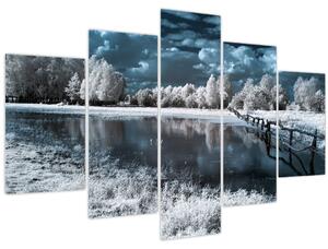 Slika - Smrznuti krajolik (150x105 cm)