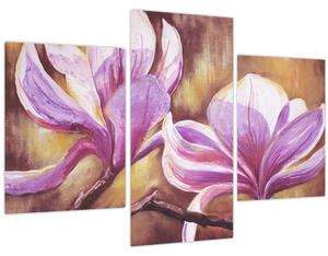 Slika - Cvjetovi magnolije (90x60 cm)