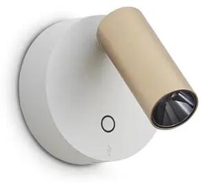 ELF AP ZIDNA LED SVJETILJKA 3W 3000K IP20 BIJELA/ZLATNA ID347493