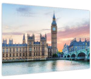 Slika - London u pastelnim bojama (90x60 cm)