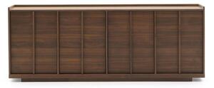 Smeđa komoda u dekoru oraha 200x80x45 cm Onix – Kave Home