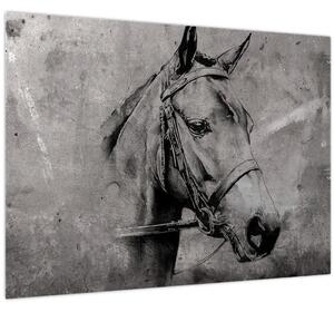 Slika - Portret konja (70x50 cm)