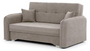 Bež sklopiva/s prostorom za odlaganje sofa od šenila 155 cm Laine – ELTAP