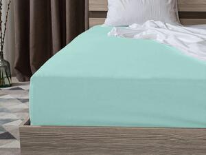 Jersey plahta EXCLUSIVE mentol 180x200 cm, 100% pamuk