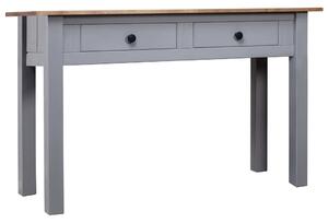 VidaXL Konzolni stol od borovine sivi 110x40x72 cm asortiman Panama