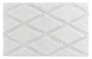 Bijela kupaonska prostirka 50x80 cm Thais – douceur d'intérieur