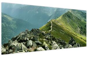 Slika - Planinski krajolik (120x50 cm)
