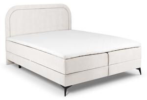 Bež boxspring krevet s prostorom za pohranu 160x200 cm Eclipse - Cosmopolitan Design