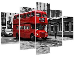 Slika - London s autobusom (150x105 cm)