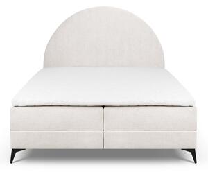 Bež boxspring krevet s prostorom za pohranu 180x200 cm Sunrise - Cosmopolitan Design