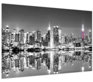 Slika - New York i ljubičasti neboder (90x60 cm)
