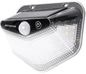 Aigostar - LED solarna svjetiljka sa senzorom LED/3,7V 6500K 500 mAh IP65 crna