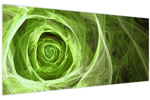 Slika - Sažetak Rose Green (120x50 cm)