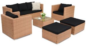 Roma Coffee 5 vrtnih garnitura od tehnoratana + 2 torbice od meda Garden Point