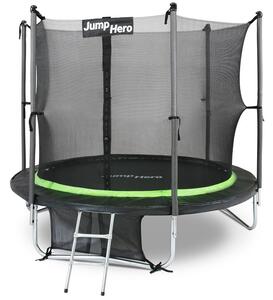 Vrtni trampolin s unutarnjom mrežom 244 cm Jump Hero 8FT