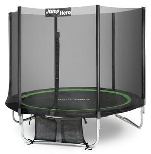 Vrtni trampolin s vanjskom mrežom 183 cm Jump Hero 6FT