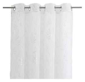 Bijela/u srebrnoj boji prozirna zavjesa 140x260 cm Buds – Casa Selección