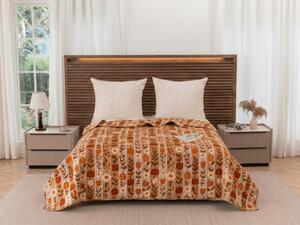 Prekrivač za krevet PUMPKIN STRIPES, šareni Dimenzije: 170 x 210 cm