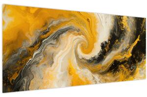 Slika - Spiralna apstrakcija (120x50 cm)